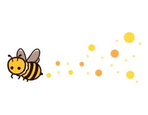 Image of a cartoon bee